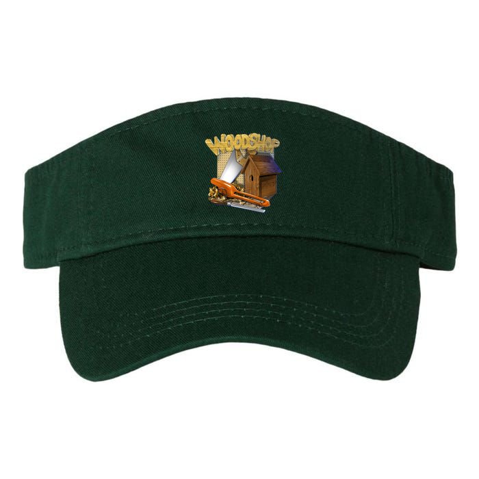 Woodshop Valucap Bio-Washed Visor