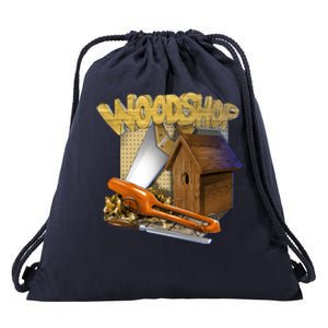 Woodshop Drawstring Bag