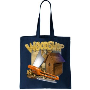 Woodshop Tote Bag