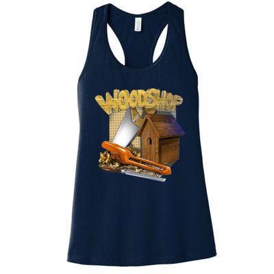 Woodshop Women's Racerback Tank