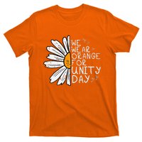 We Wear Orange For Unity Day Daisy Anti Bullying T-Shirt