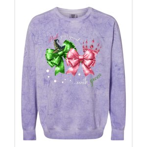 Women Colorblast Crewneck Sweatshirt