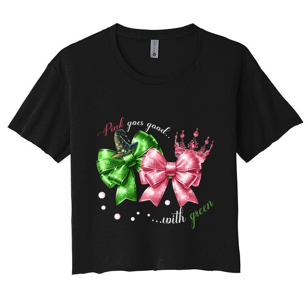 Women Women's Crop Top Tee