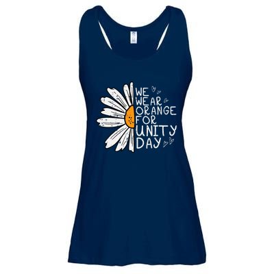 We Wear Orange For Unity Day Daisy Anti Bullying Ladies Essential Flowy Tank