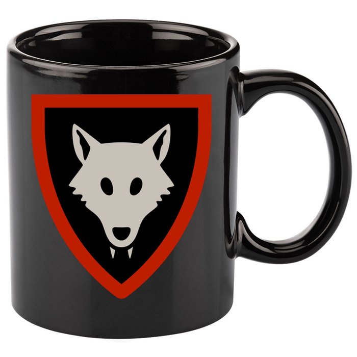 Wolfpack 11oz C Handle Ceramic Mug