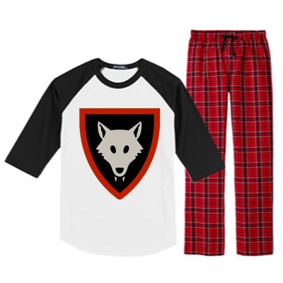 Wolfpack Raglan Sleeve Pajama Set