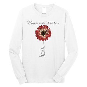 Whisper Words Of Wisdom Let Is Be Long Sleeve Shirt