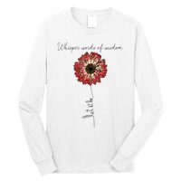 Whisper Words Of Wisdom Let Is Be Long Sleeve Shirt