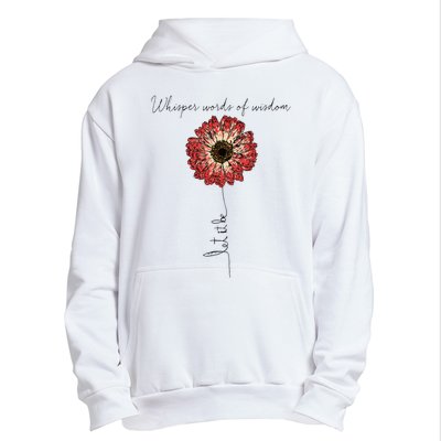 Whisper Words Of Wisdom Let Is Be Urban Pullover Hoodie