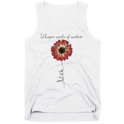 Whisper Words Of Wisdom Let Is Be Tank Top