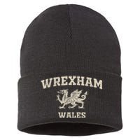 Wrexham Wales Old Classic Vintage Sustainable Knit Beanie