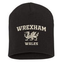 Wrexham Wales Old Classic Vintage Short Acrylic Beanie