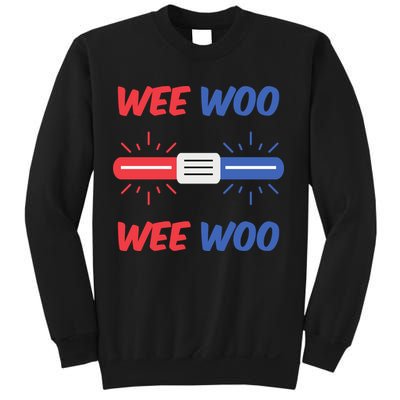 Wee Woo Police Car Funny Sweatshirt
