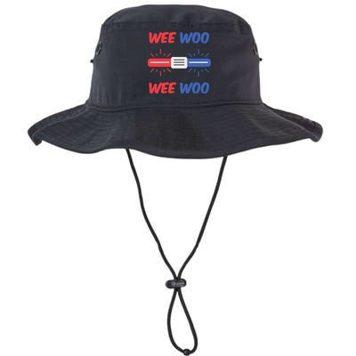 Wee Woo Police Car Funny Bucket Hat