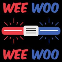 Wee Woo Police Car Funny Premium T-Shirt