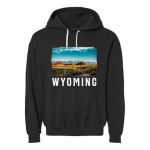 Wyoming Wyoming Pride Wyoming Native Garment-Dyed Fleece Hoodie