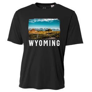 Wyoming Wyoming Pride Wyoming Native Cooling Performance Crew T-Shirt