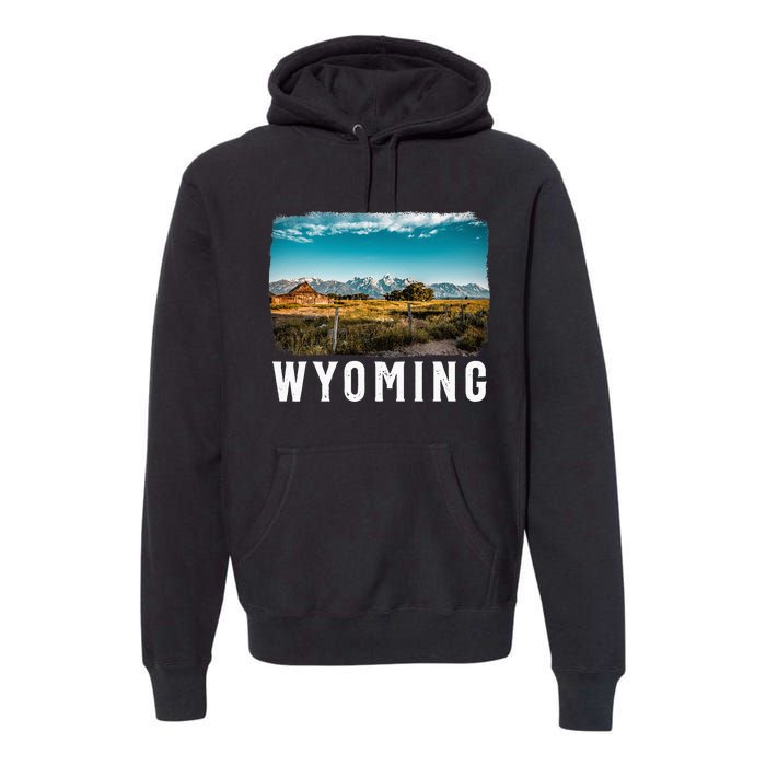 Wyoming Wyoming Pride Wyoming Native Premium Hoodie