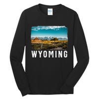 Wyoming Wyoming Pride Wyoming Native Tall Long Sleeve T-Shirt