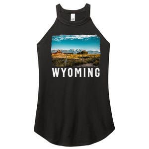 Wyoming Wyoming Pride Wyoming Native Women’s Perfect Tri Rocker Tank