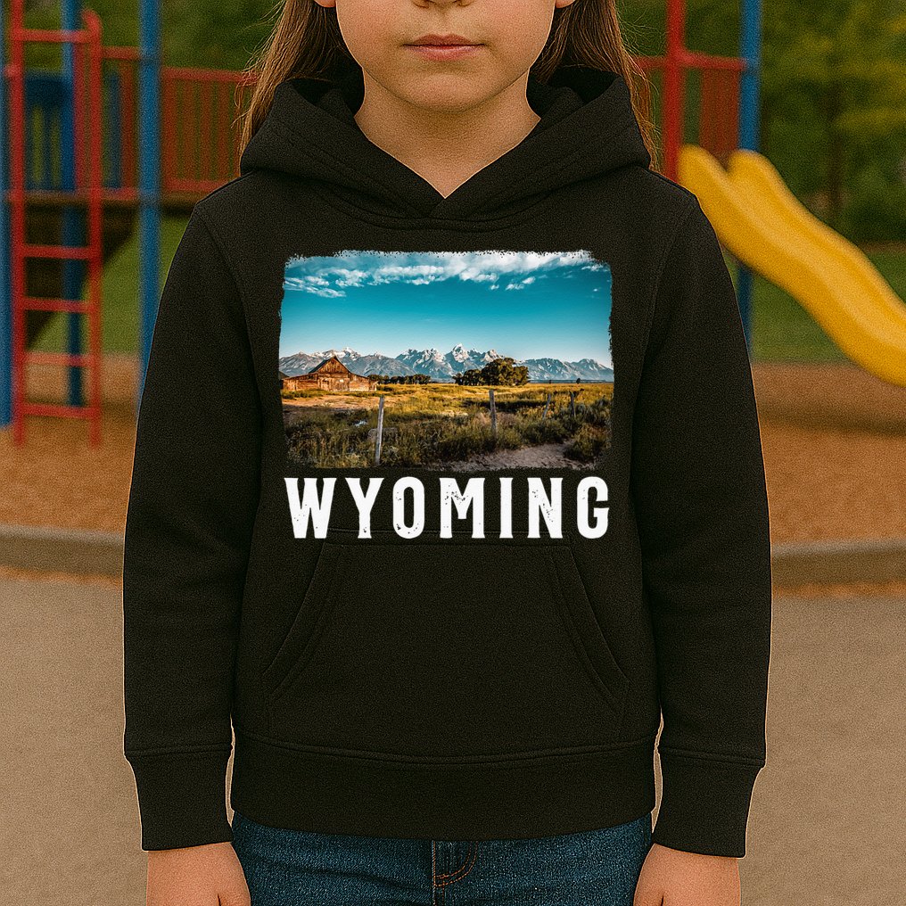 Wyoming Wyoming Pride Wyoming Native Kids Hoodie