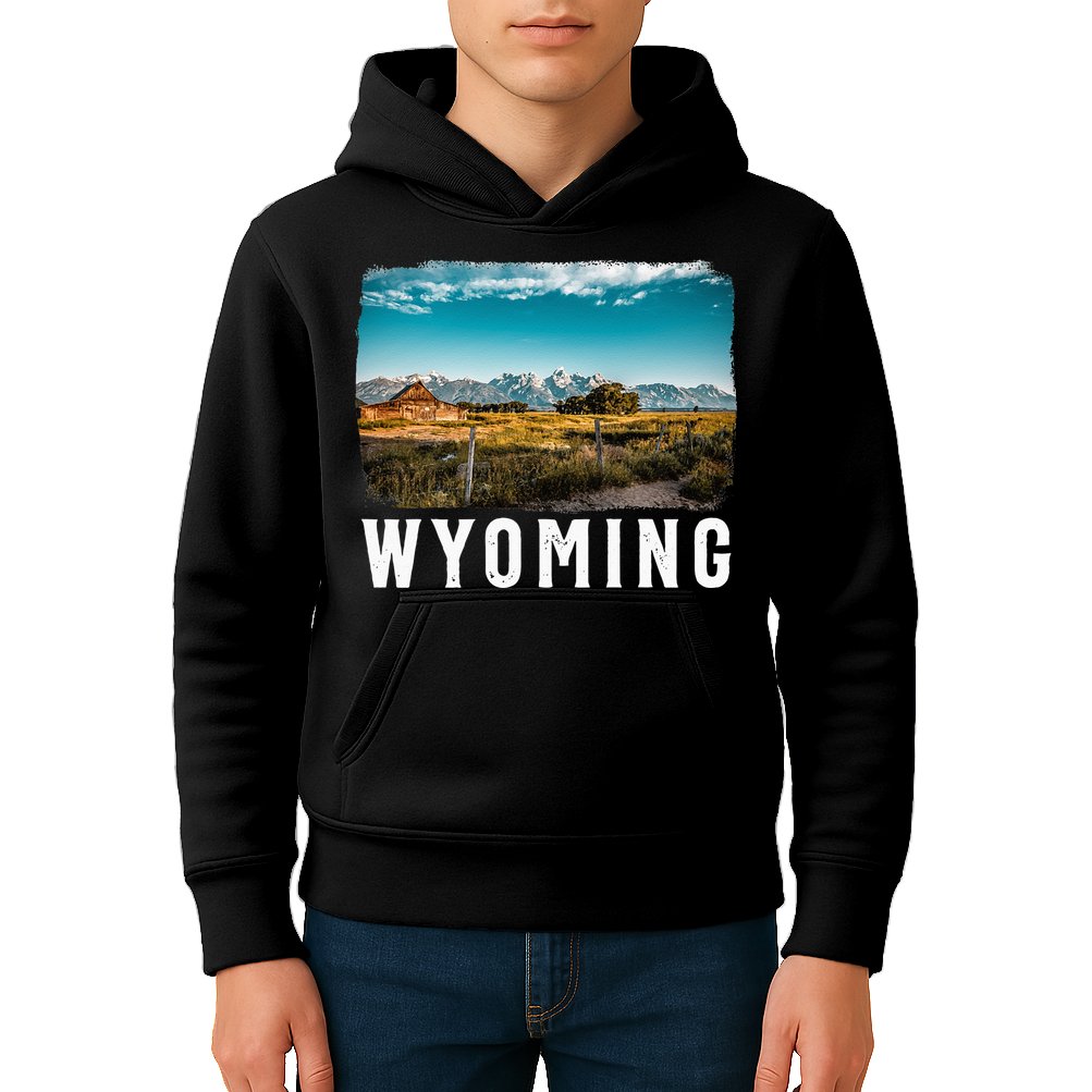 Wyoming Wyoming Pride Wyoming Native Kids Hoodie
