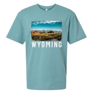 Wyoming Wyoming Pride Wyoming Native Sueded Cloud Jersey T-Shirt