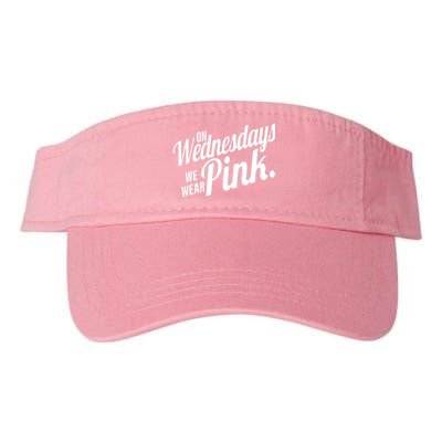 We Wear Pink For Breast Cancer Awareness Valucap Bio-Washed Visor