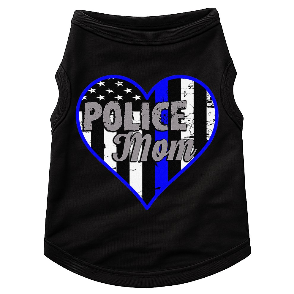Womens Women's Police Mom Law Enforcement Mother's Day Gift Doggie Tank