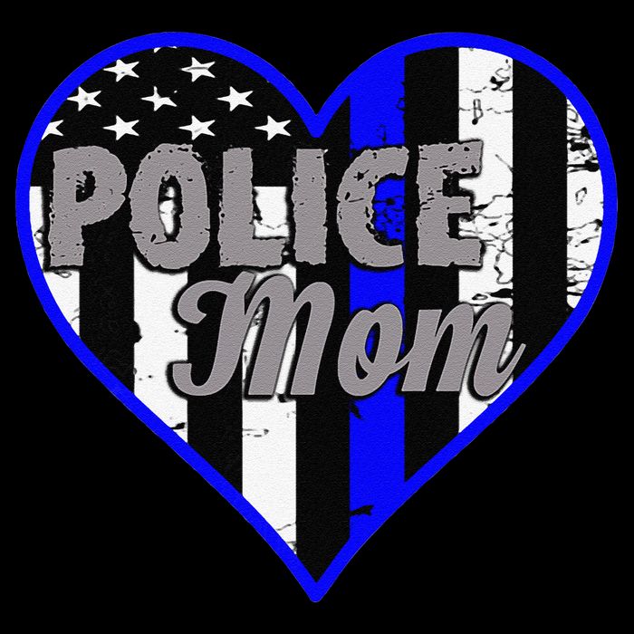 Womens Women's Police Mom Law Enforcement Mother's Day Gift Backpack