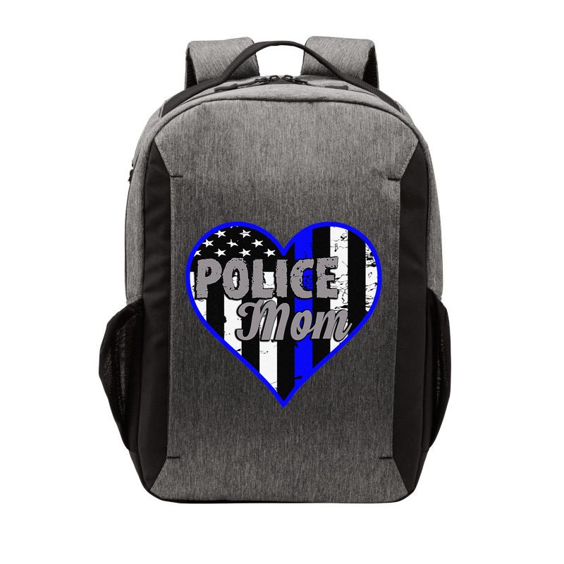 Womens Women's Police Mom Law Enforcement Mother's Day Gift Vector Backpack