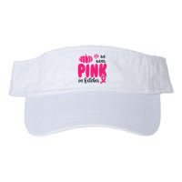 We Wear Pink In October Pumpkin Ribbon Visor