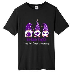 We Wear Purple For Lewy Body Detia Awareness Gift Tall Fusion ChromaSoft Performance T-Shirt