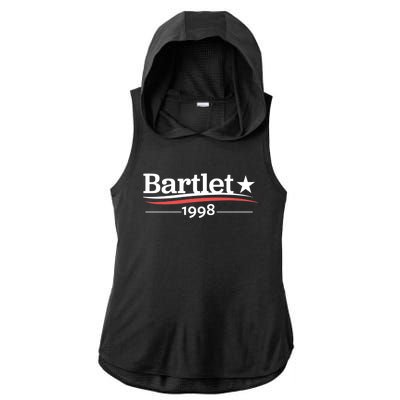 West Wing President Bartlet 1998 White House Ladies PosiCharge Tri-Blend Wicking Draft Hoodie Tank