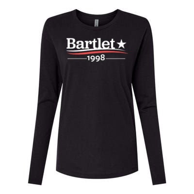 West Wing President Bartlet 1998 White House Womens Cotton Relaxed Long Sleeve T-Shirt