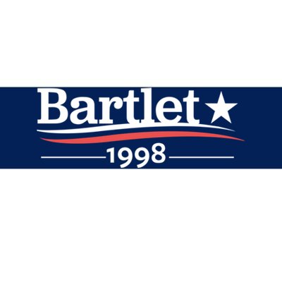 West Wing President Bartlet 1998 White House Bumper Sticker