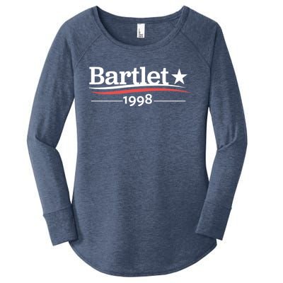 West Wing President Bartlet 1998 White House Women's Perfect Tri Tunic Long Sleeve Shirt