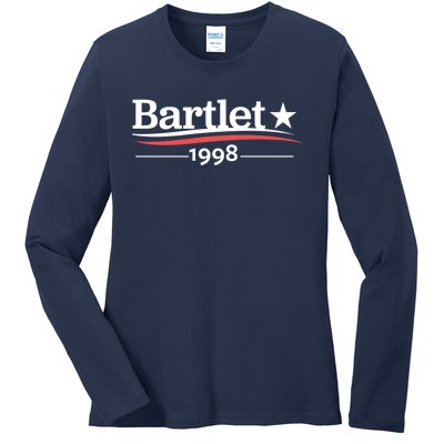 West Wing President Bartlet 1998 White House Ladies Long Sleeve Shirt