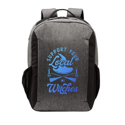 Witchcraft Wicca Pagan Support Your Local Witches Gift Vector Backpack