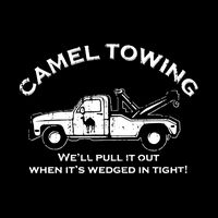 We Will Pull It Out When Its Wedged In Tight Camel Towing Full-Length Apron With Pockets
