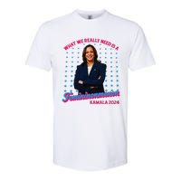 What We Really Need Is A Femininomenon Kamala Harris 2024 Softstyle CVC T-Shirt