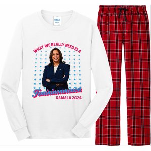 What We Really Need Is A Femininomenon Kamala Harris 2024 Long Sleeve Pajama Set