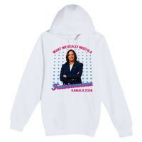 What We Really Need Is A Femininomenon Kamala Harris 2024 Premium Pullover Hoodie