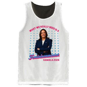 What We Really Need Is A Femininomenon Kamala Harris 2024 Mesh Reversible Basketball Jersey Tank