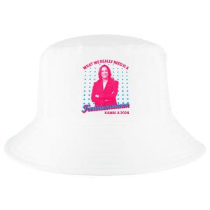 What We Really Need Is A Femininomenon Kamala Harris 2024 Cool Comfort Performance Bucket Hat