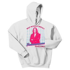 What We Really Need Is A Femininomenon Kamala Harris 2024 Kids Hoodie