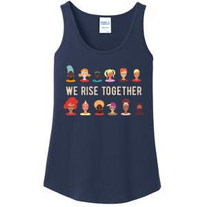 Womens We Rise Together All Women International Women's Day Inspire Ladies Essential Tank