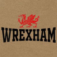 Wrexham Wales Red Dragon Wrecsam Cotton Canvas Backpack