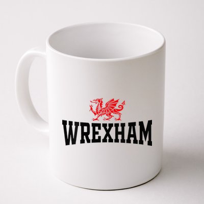Wrexham Wales Red Dragon Wrecsam Mug