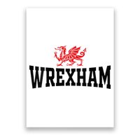 Wrexham Wales Red Dragon Wrecsam Poster